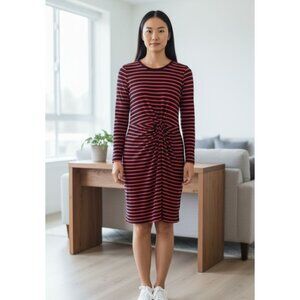 NWT Women's - Gap Twisted Front Striped Dress, Size Medium